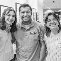 black and white photo